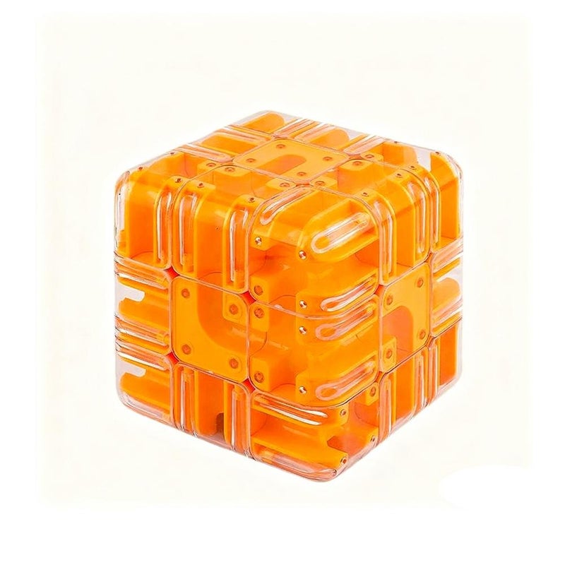 Cross-border ball maze puzzle Rubik's Cube 3x3 battle PK Rubik's Cube logic thinking toy for children's stress relief training